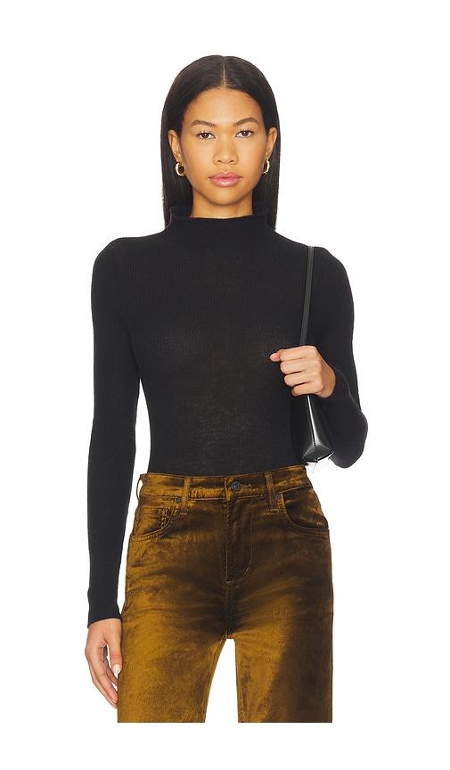 citizens of humanity nara turtleneck sweater in black. - size l (also in xs, s, m)