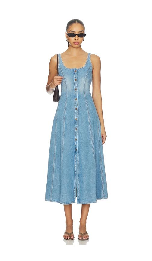 citizens of humanity noa seamed dress in blue. - size 0 (also in 2, 4, 6)