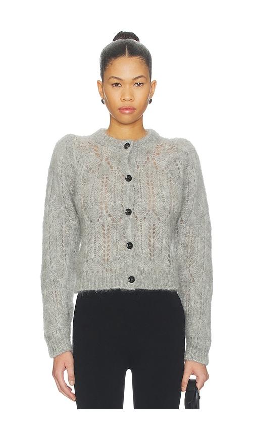 citizens of humanity odette cardigan sweater in grey. - size l (also in m, s)