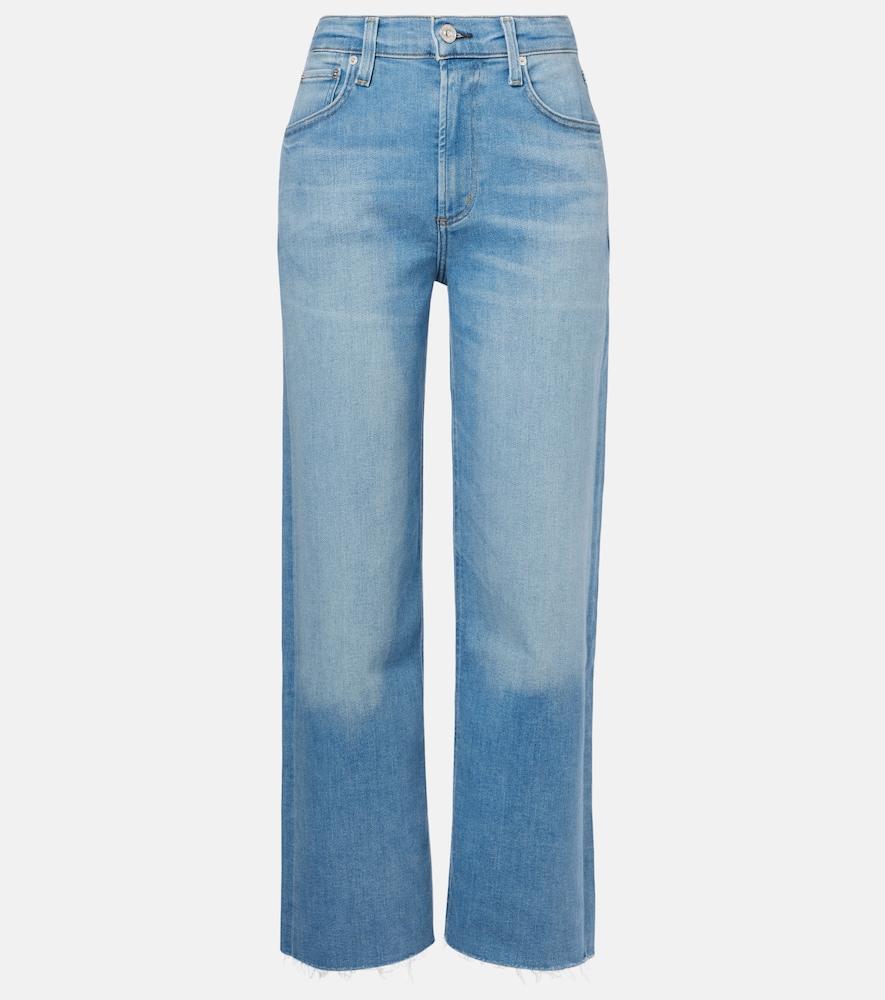 citizens of humanity palma high-rise straight jeans