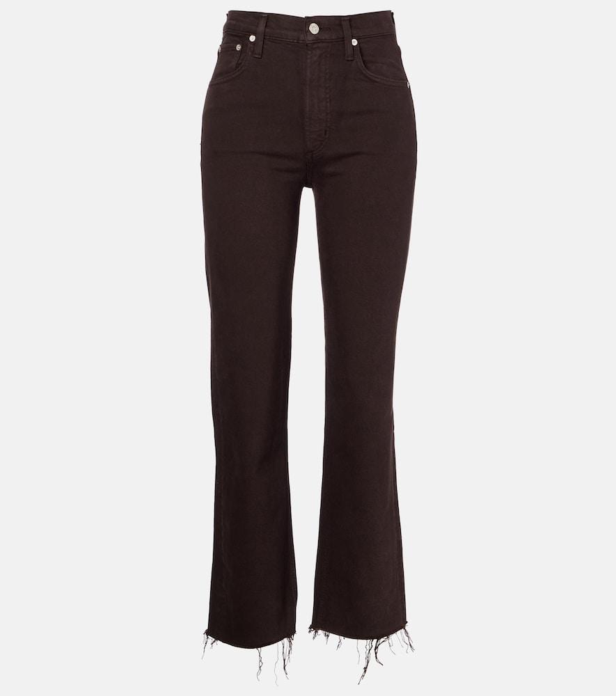 citizens of humanity palma high-rise straight jeans
