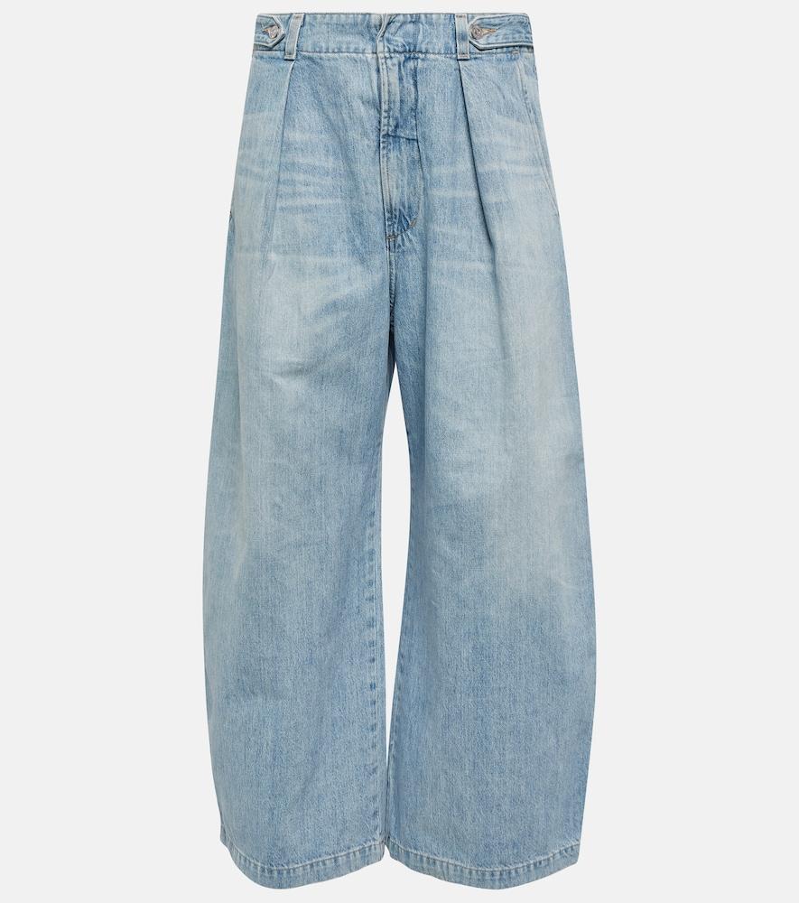 citizens of humanity payton high-rise wide-leg jeans