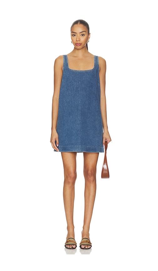 citizens of humanity silvana shift dress in blue. - size l (also in s, m, xl)