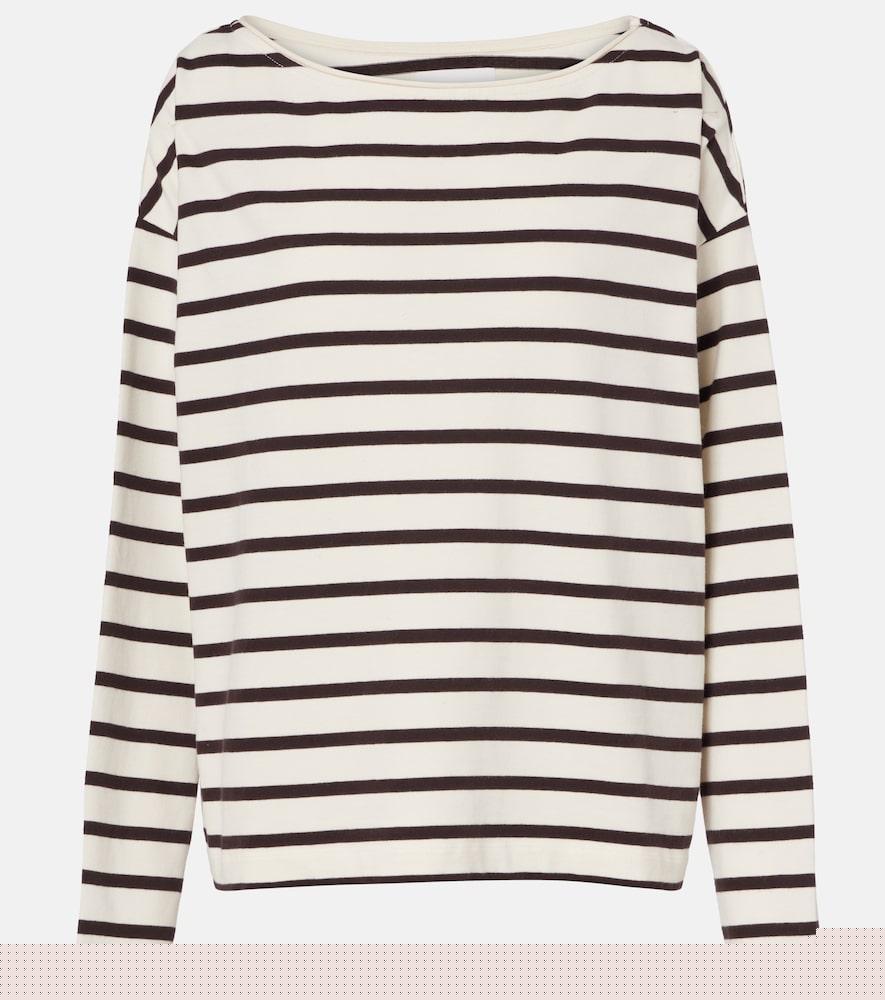citizens of humanity striped cotton t-shirt