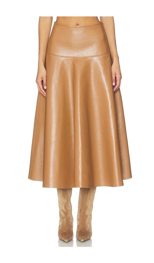 citizens of humanity vita maxi skirt in tan. - size 23 (also in 24, 25, 26, 27, 28, 29, 30, 31, 32, 33)