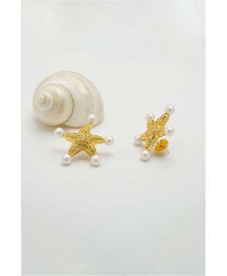 classicharms lila starfish stud earrings