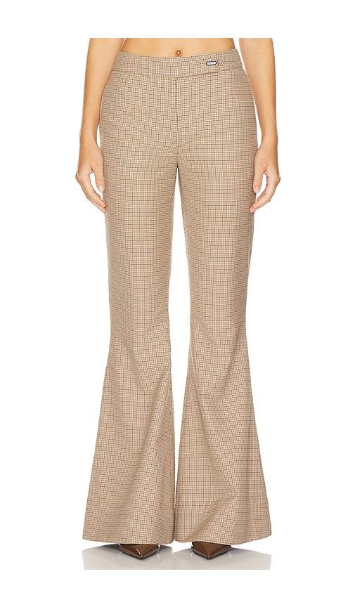 clea alessandra trouser in tan. - size m (also in s)