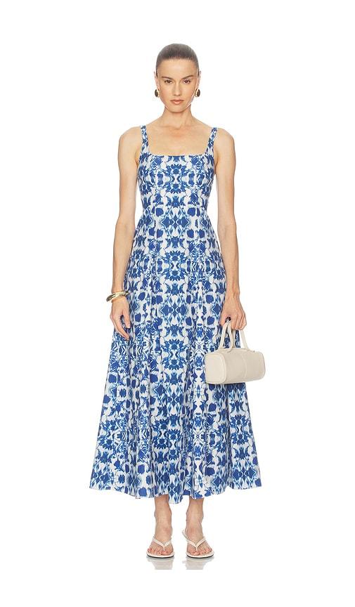 clea rafaella dress in blue. - size l (also in xs, s, m)