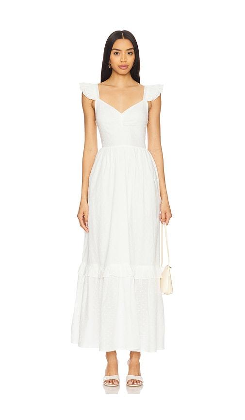 cleobella nica maxi dress in white. - size l (also in m, s)