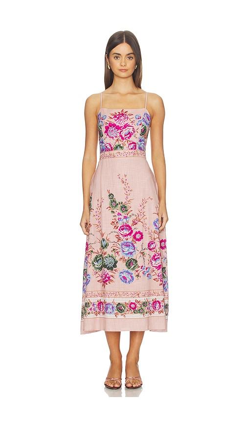 cleobella trina ankle dress in mauve. - size m (also in s, xl)
