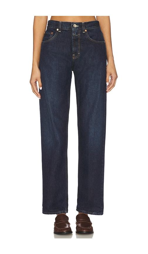 closed jonta straight jeans in blue. - size 26 (also in 27, 29, 30)