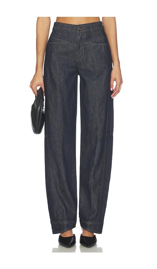 closed lira wide leg jeans in blue. - size 30 (also in 34)