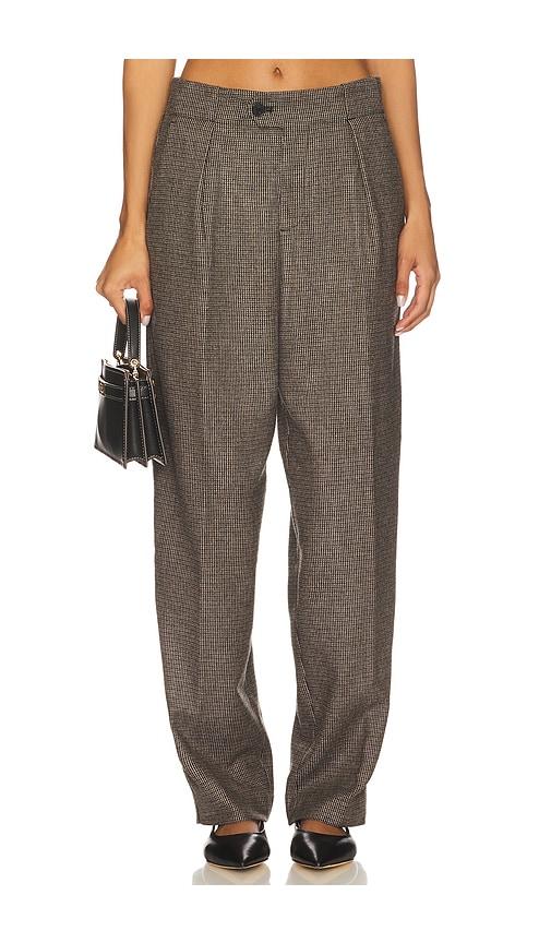 closed mawson pant in charcoal,brown. - size 32 (also in 33)