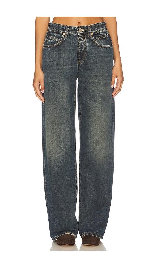closed nikka wide leg jeans in blue. - size 25 (also in 27, 33)