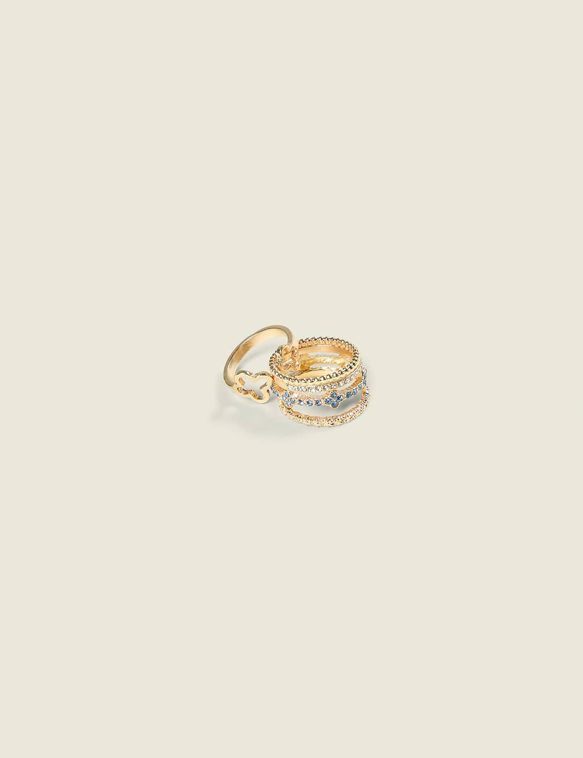 clover ring stack