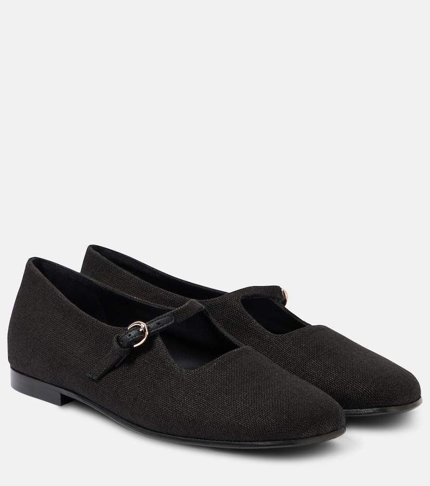 co canvas mary jane flats