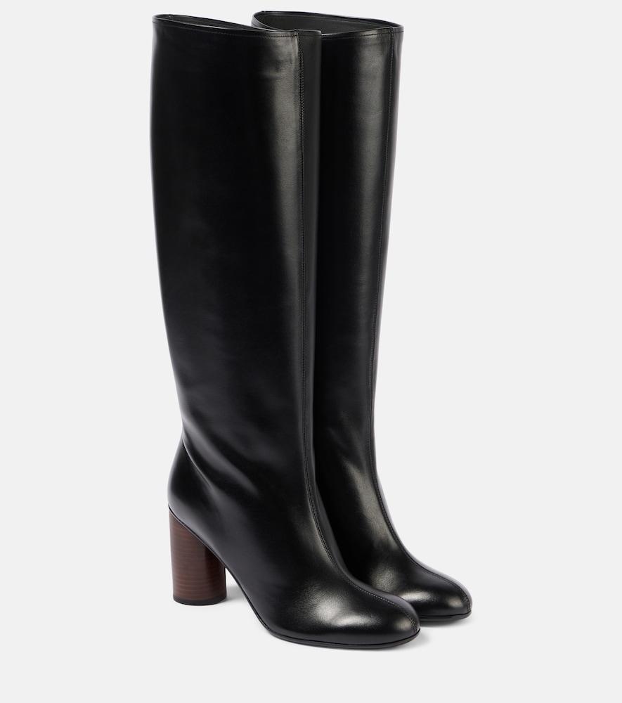 co leather knee-high boots