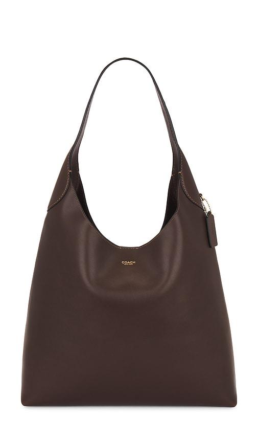 coach brooklyn shoulder bag 39 in brown.