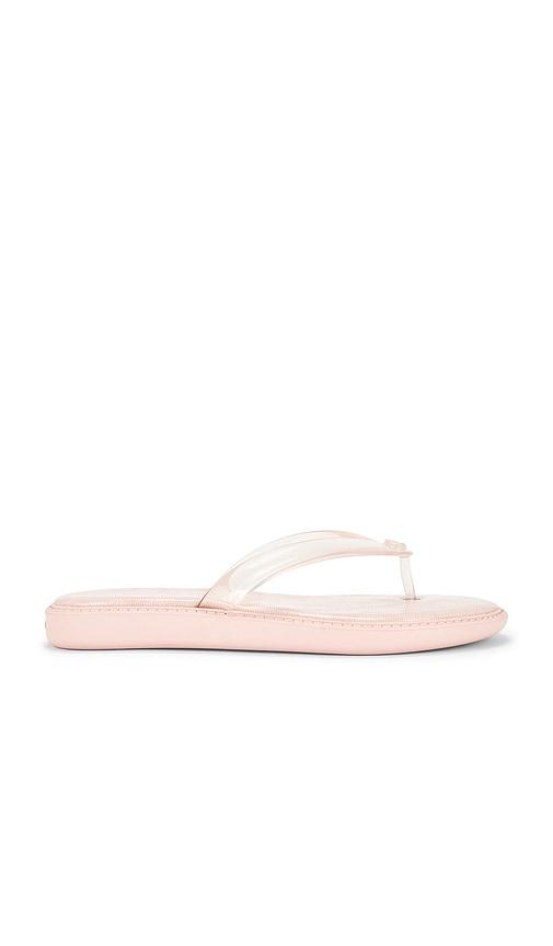 coach jelly flip flop sandal in pink. - size 6 (also in 7)
