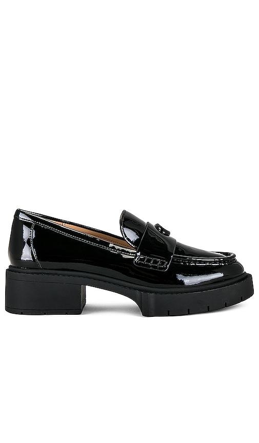 coach leah loafer in black. - size 10 (also in 6, 6.5, 7, 7.5, 8, 9.5, 5, 5.5, 11)