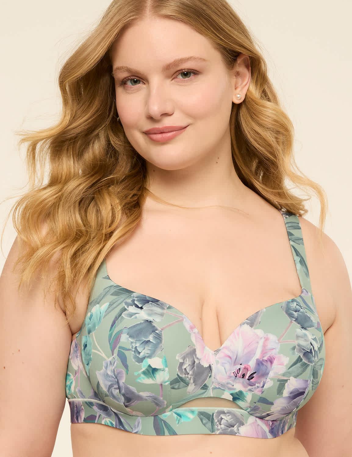 comfort bliss lightly lined balconette bra