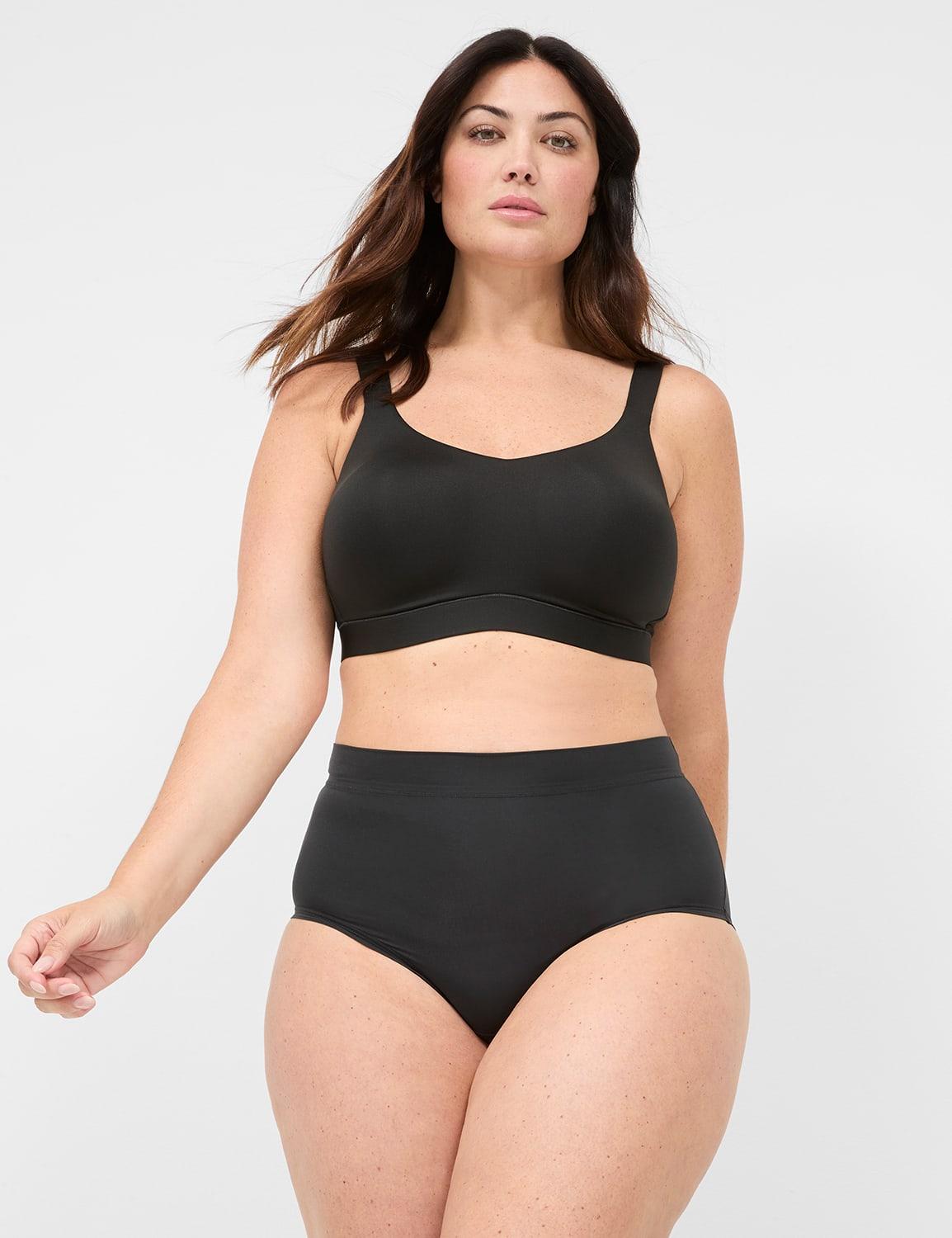 comfort bliss no-wire lightly lined scoop-neck bra