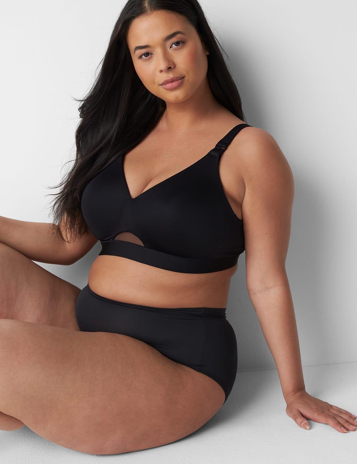 comfort bliss no-wire nursing bra