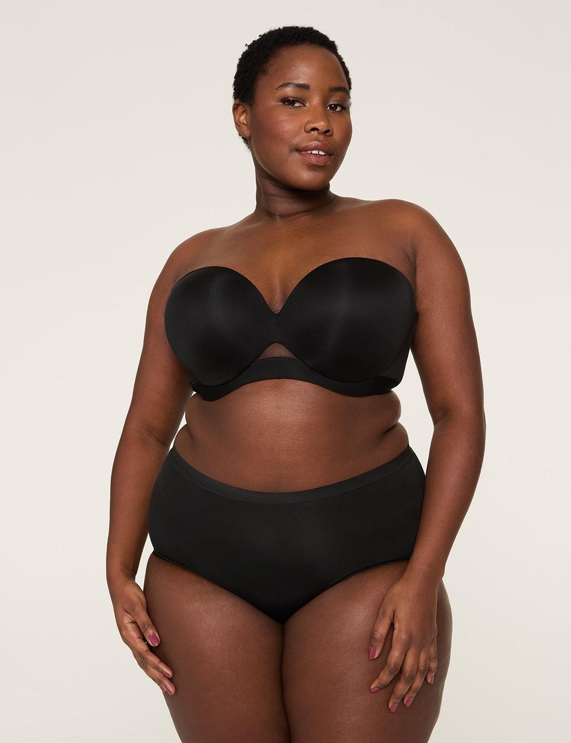 comfort bliss plunge multi-way strapless bra