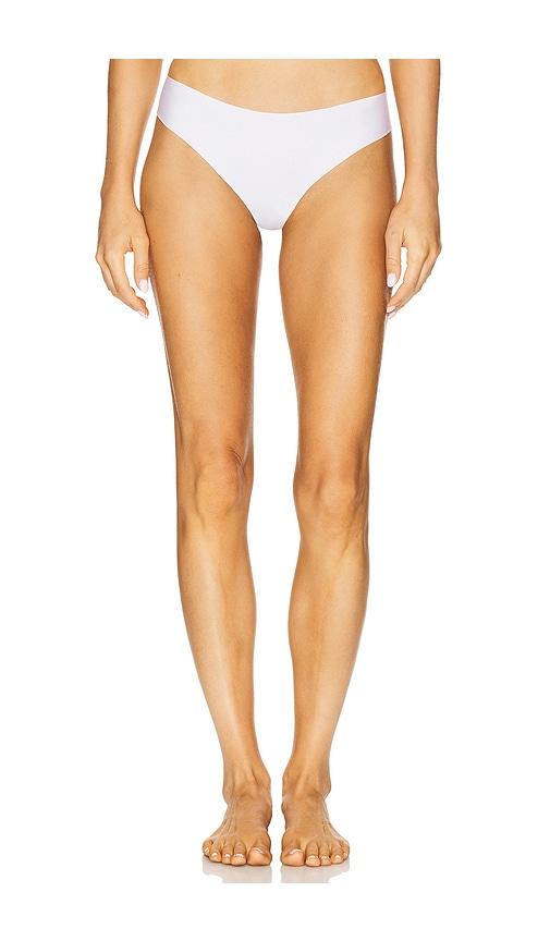 commando butter thong in white. - size xl/1x (also in xs)