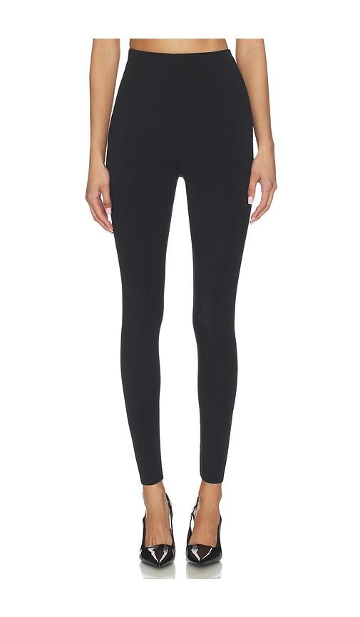 commando cotton legging in black. - size l (also in m, s, xl, xs)