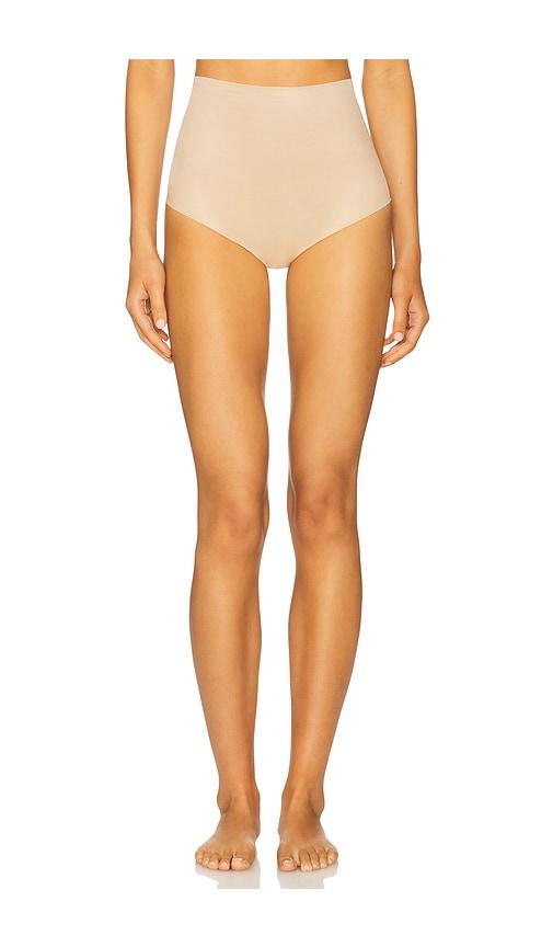 commando featherlight control thong in beige. - size s (also in xs, xl)