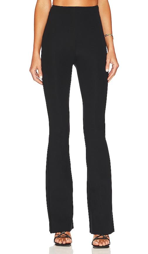 commando neoprene flare legging in black. - size l (also in xs, s, m, xl)