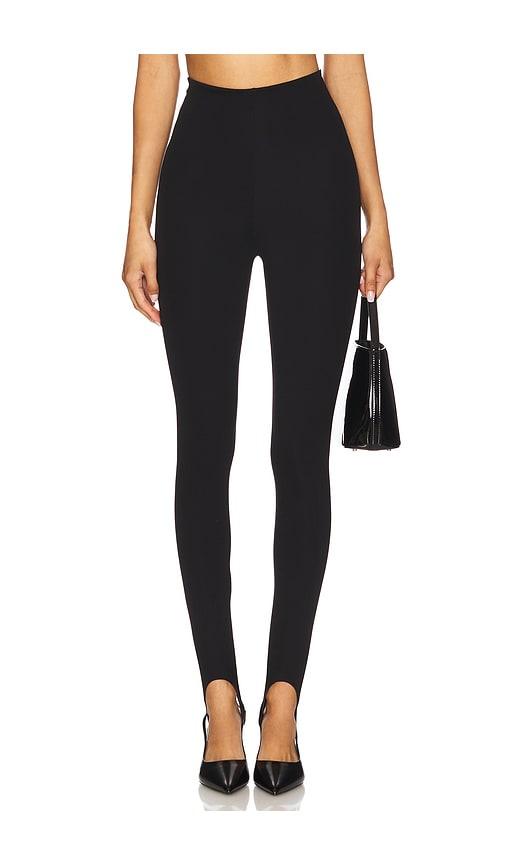 commando neoprene stirrup in black. - size l (also in xs, s, m, xl)