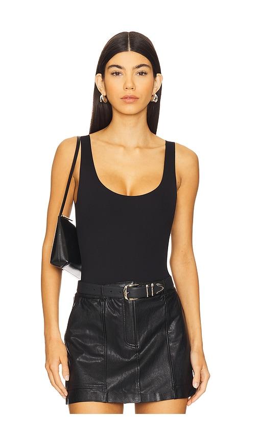commando neoprene tank bodysuit in black. - size l (also in xs, m, xl)
