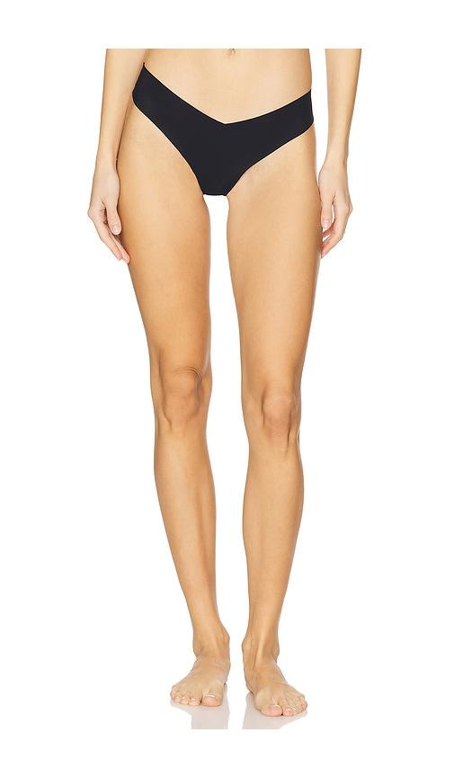 commando thong in black. - size m/l (also in xl)
