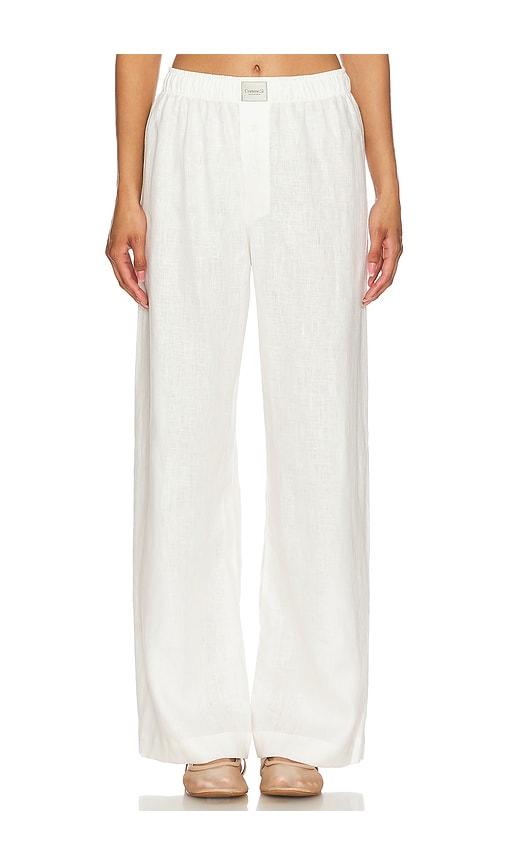 comme si la boxer alta pant in cream. - size s (also in xs)