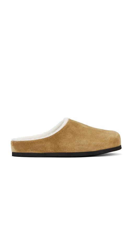 common projects shearling clog in tan. - size 36 (also in 37, 38)