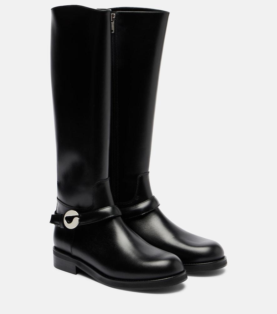 coperni cavalier leather knee-high boots