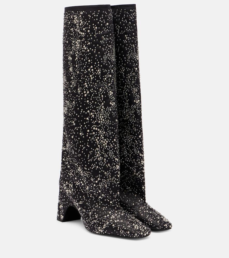 coperni embellished knee-high boots