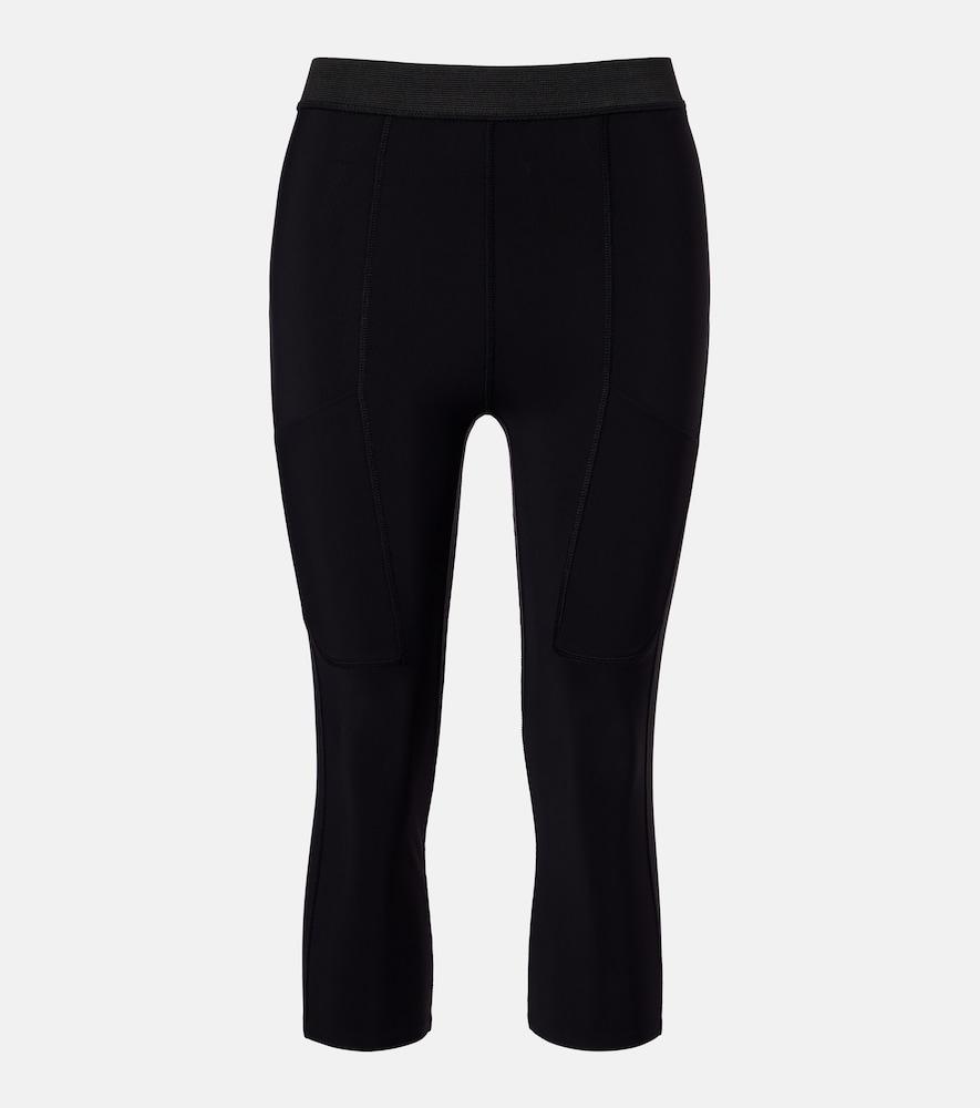 coperni jersey cropped leggings