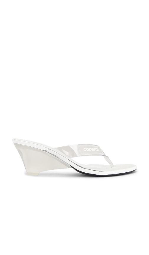 coperni lift flip flop sandal in white. - size 36 (also in 37)