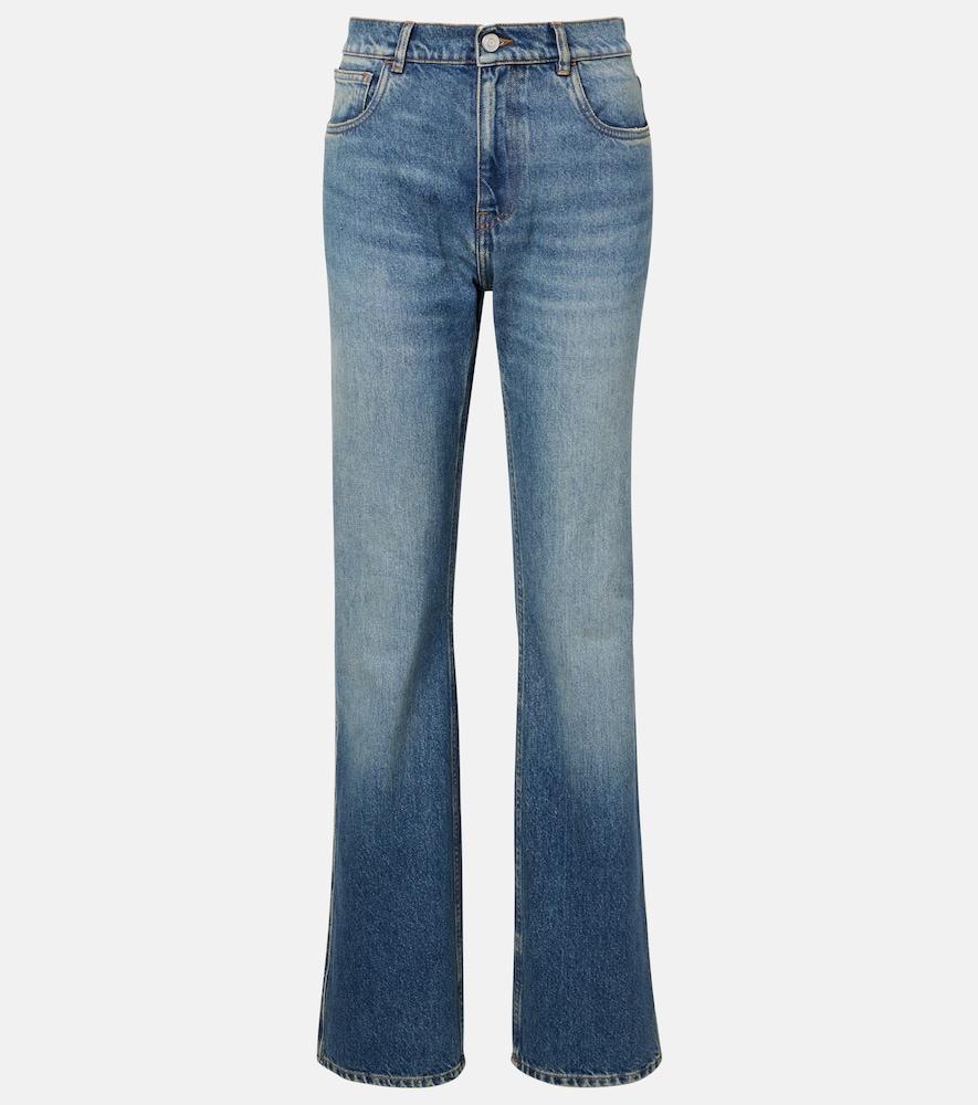 coperni mid-rise straight jeans
