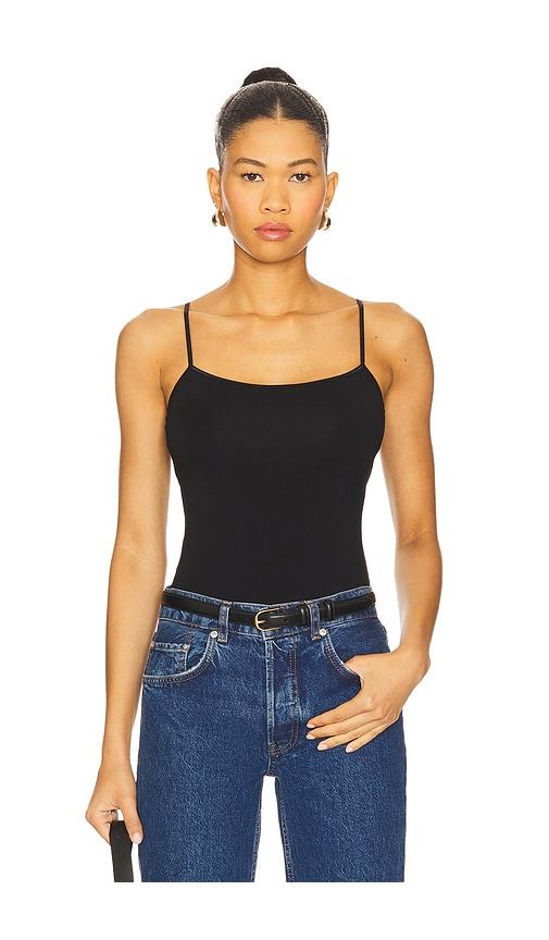 cosabella talco long camisole in black. - size l (also in m, s, xl)