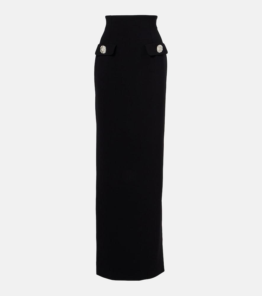 costarellos embellished maxi skirt
