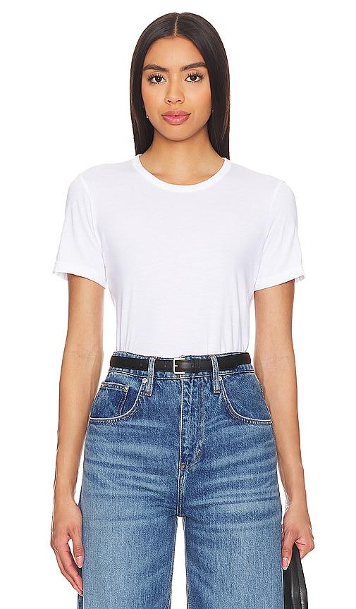 cotton citizen standard tee in white. - size l (also in xs)