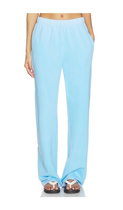 cotton citizen the roma sweatpant in baby blue. - size l (also in xs, s, m)