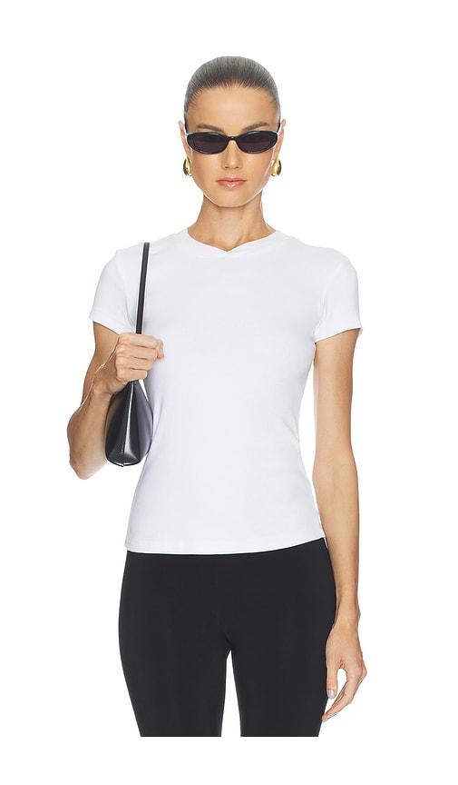 cotton citizen the seoul v-neck tee in white. - size l (also in s, m)