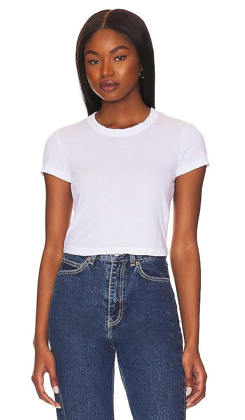cotton citizen the standard baby tee in white. - size l (also in s, m)
