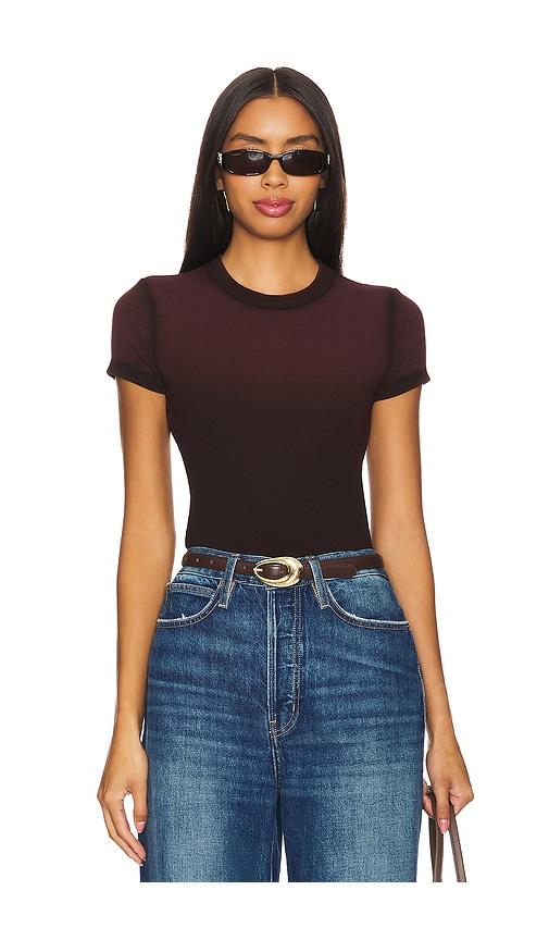 cotton citizen verona tee in purple. - size l (also in xs, m)
