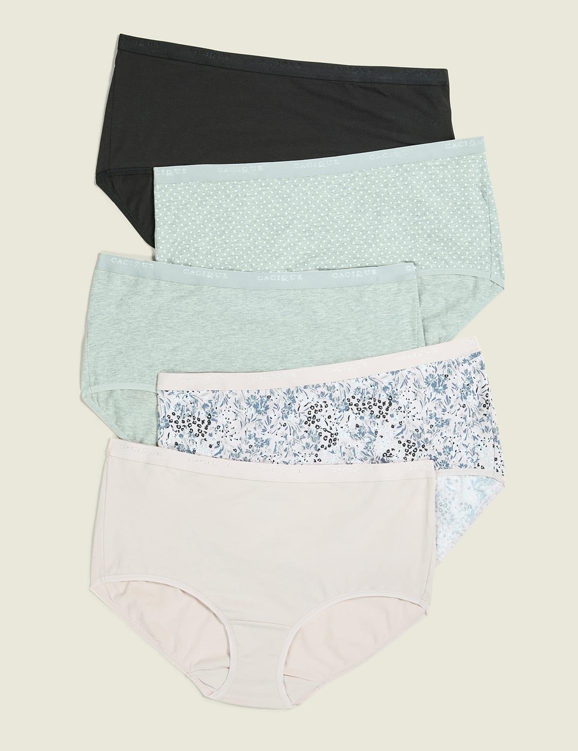 cotton full brief panty - 5-pack